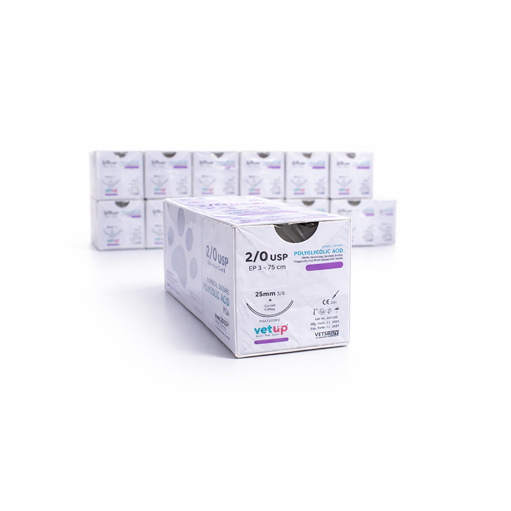 VETUP POLYGLYCOLİC ACİD - PGA  (NO:2/0)